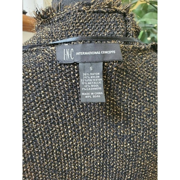 NWT "INC" Sweater Jacket One Hook Size Small - Picture 9 of 12